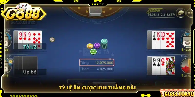 Mức trả thưởng và tỷ lệ ăn tiền